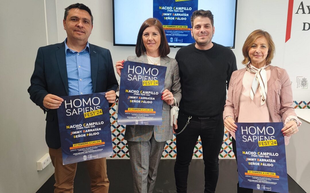 El Homo Sapiens Fest 24 se celebrará el 27 de febrero en el Teatro Municipal José Tamayo