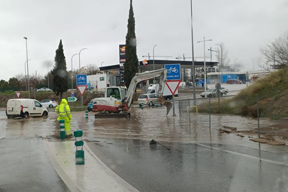 Rotonda Chana inundada