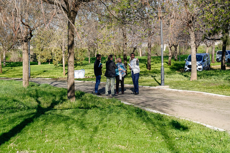 PARQUE eudoxia Piriz, arreglado durante mandato del alcalde Paco Cuenca