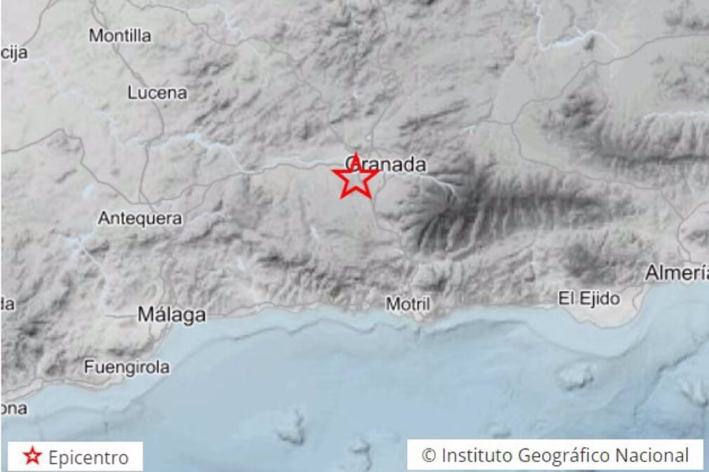 Granada.-Registrado un terremoto de magnitud 2 con epicentro en La Malahá