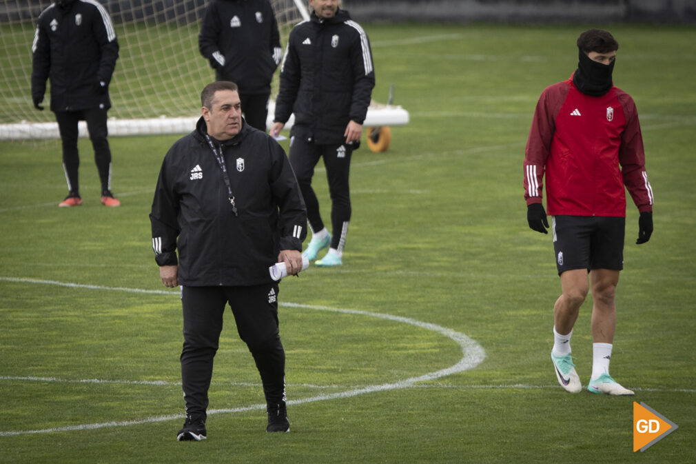 Entrenamiento del Granada CF