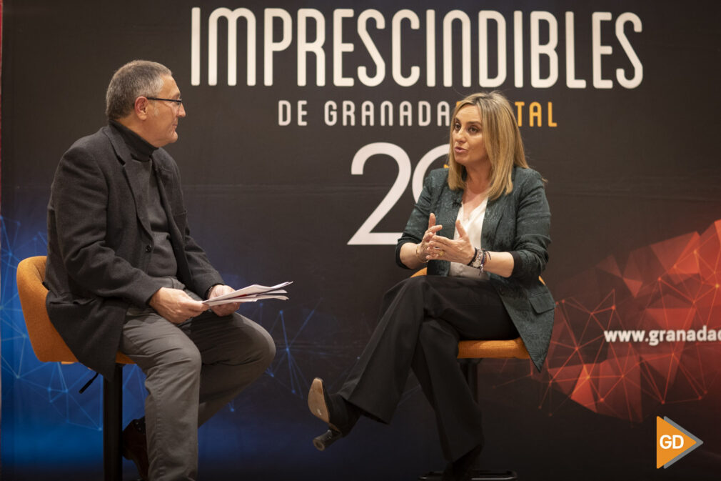 Los imprescindibles de GranadaDigital con Marifran Carazo, Ana Sanchez, Ana Agudo, Jose Antonio Garcia Galdon y Pablo Garcia en el Ayuntamiento de Granada