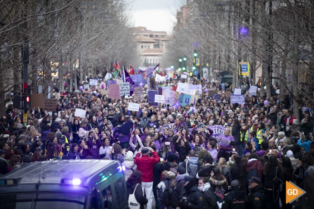 Manifestación del 8M en Granada