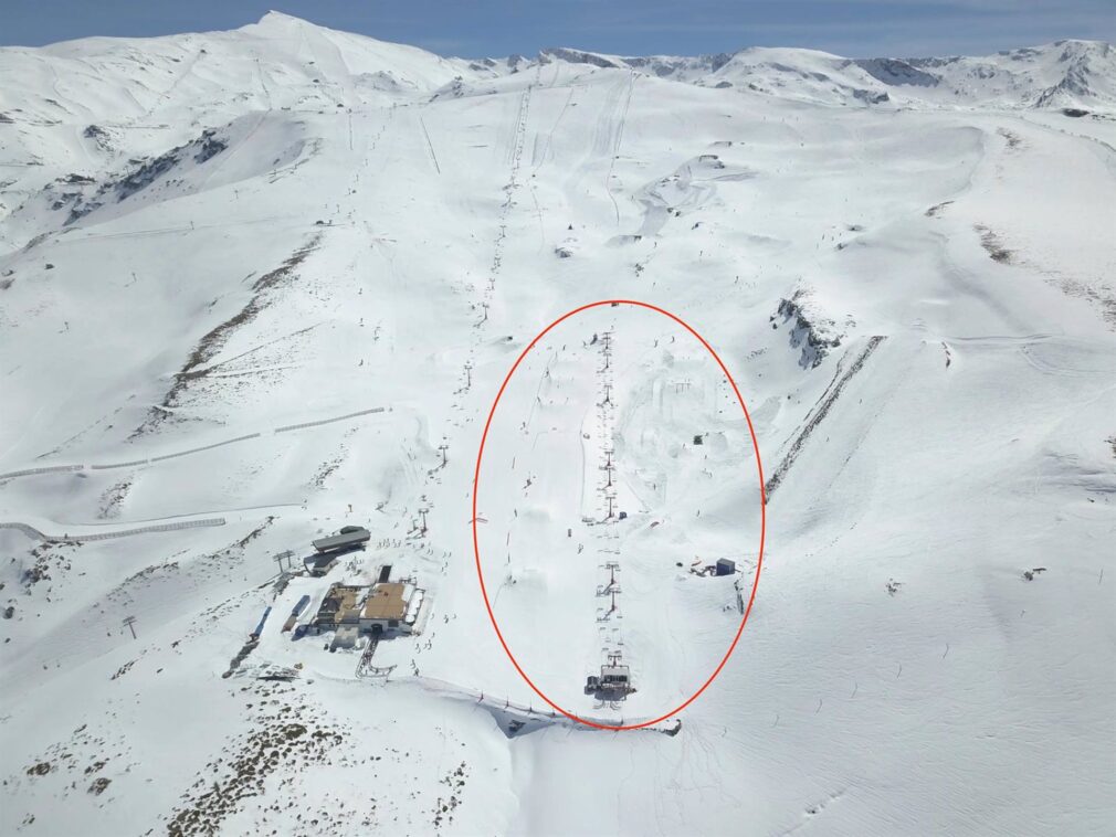 Granada.- Sierra Nevada amplía el nuevo snowpark para la primavera