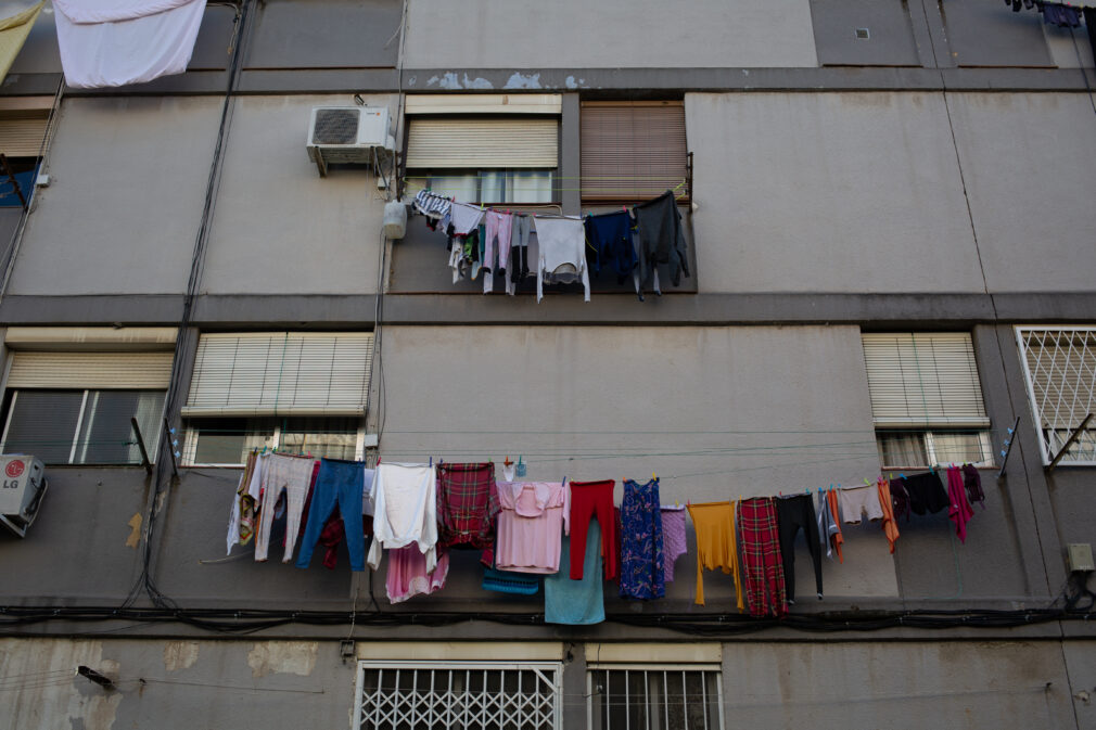 Barrio de Ciutat Meridiana, uno de las zonas con la tasa de infectados más alta de Barcelona