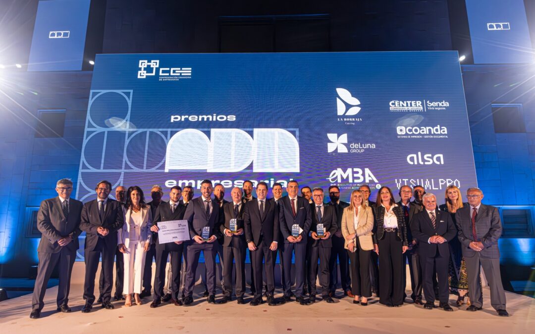 La CGE concede sus Premios ADN Empresarial a Asegra, los Galatino y la cooperativa La Palma