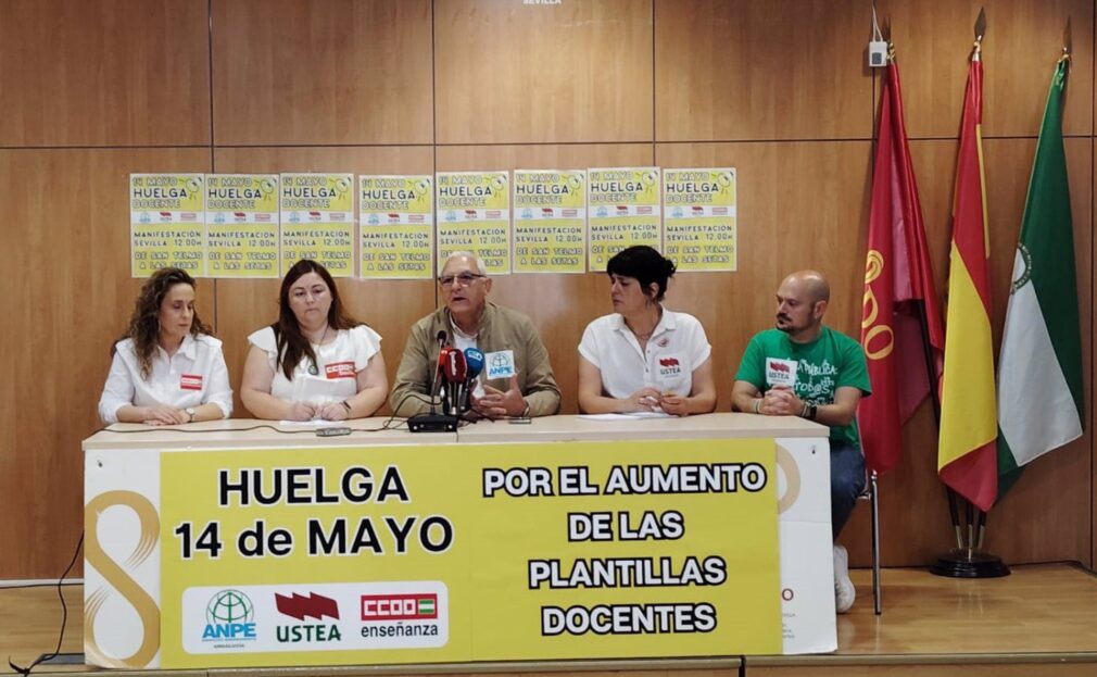 Más de 100.000 docentes están convocados a la huelga de este martes para exigir más plantilla y bajada de la ratio