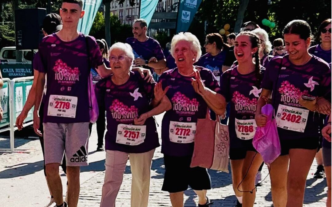 Más de 6.000 participantes recorren Granada en la Carrera de la Mujer en Marcha contra el Cáncer