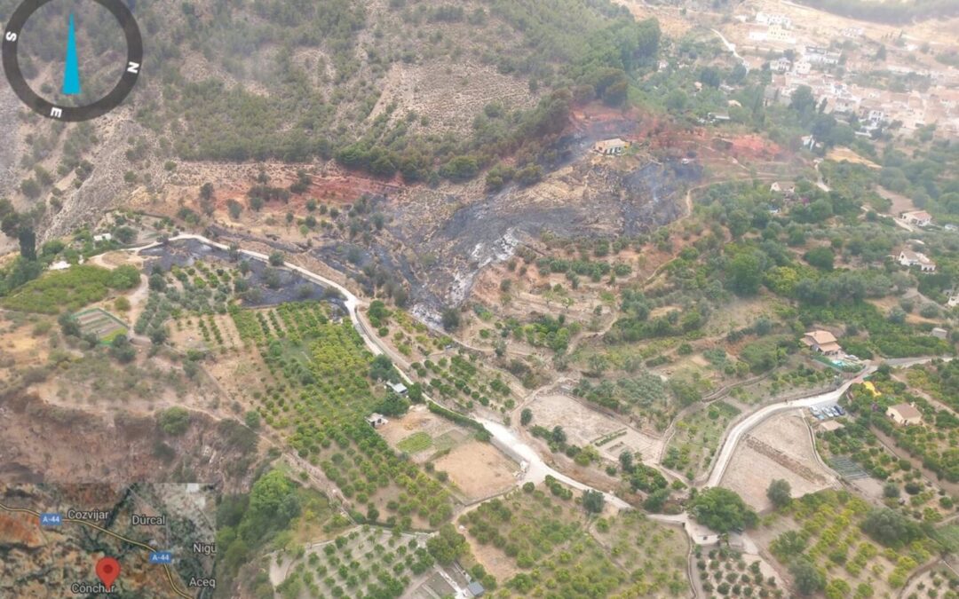 Controlado el fuego declarado en Villamena