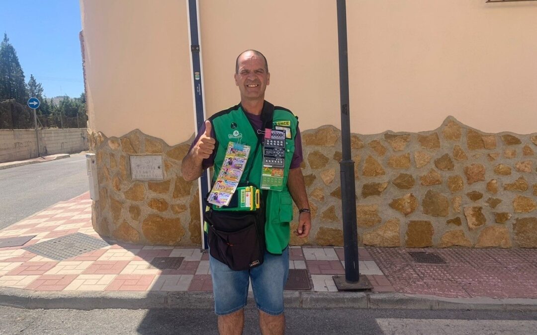 La ONCE deja en Moclín un 'Sueldazo' de 2.000 euros al mes durante diez años
