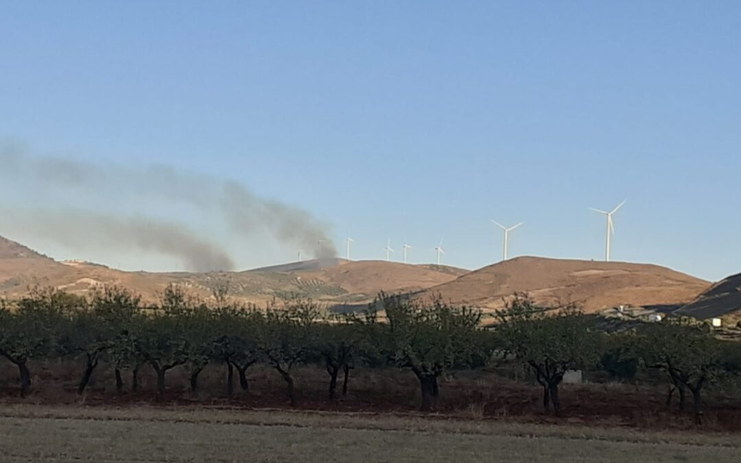 El Infoca emplea medios aéreos y terrestres en un segundo incendio en Padul