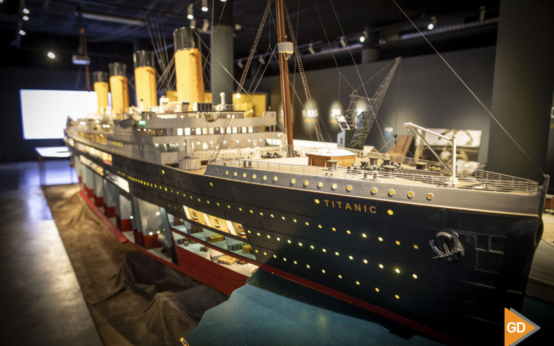 La mayor maqueta del Titanic en una exposición en el Parque de las Ciencias que visibiliza las enseñanzas de la tragedia