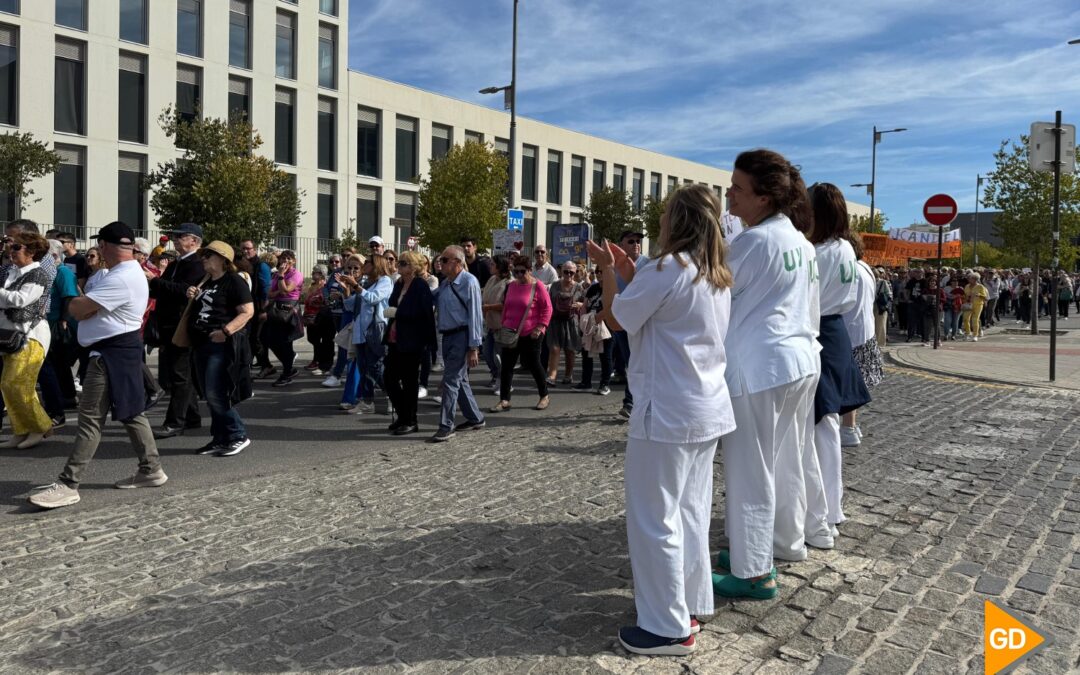 Galería | Granada alza la voz por su sanidad pública