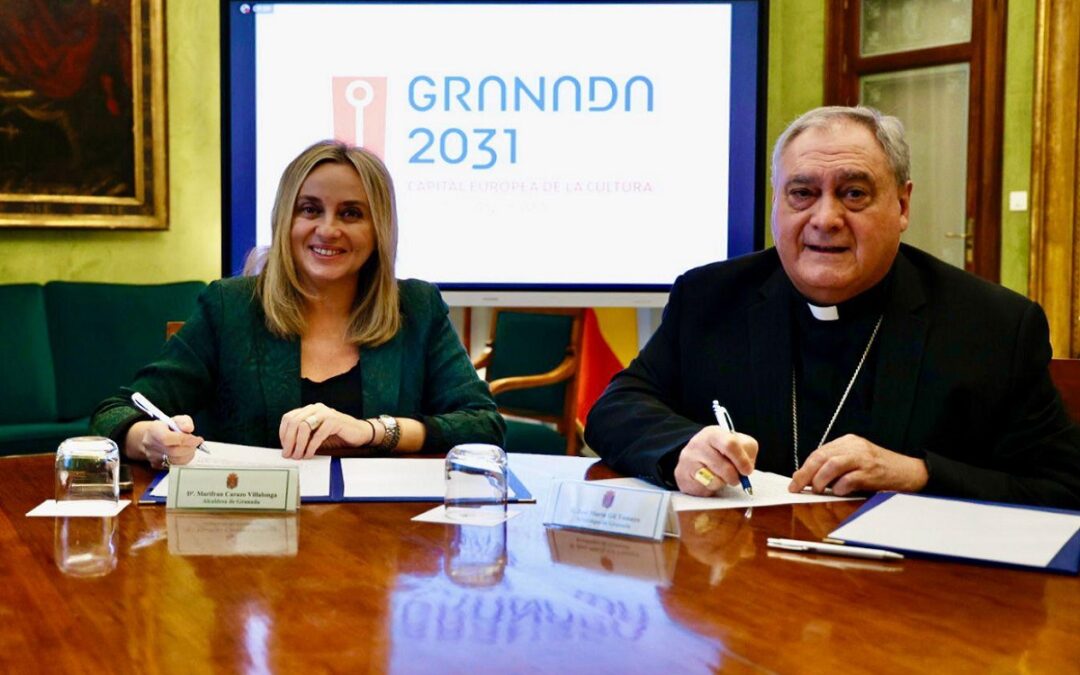 El arzobispo firma el Manifiesto de adhesión al proyecto ‘Granada Capital Europea de la Cultura 2031’