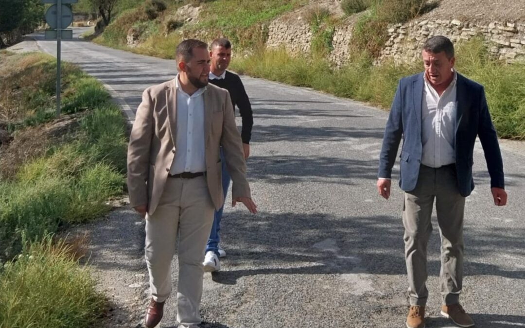 Diputación destinará 427.000 euros al arreglo de la carretera conecta Almontaras con Castilléjar