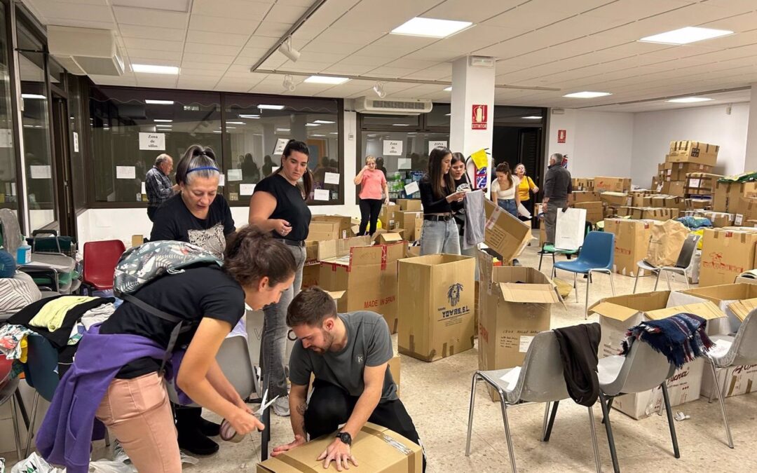 El Ayuntamiento pausa la recogida de donaciones para los afectados por la DANA en Valencia