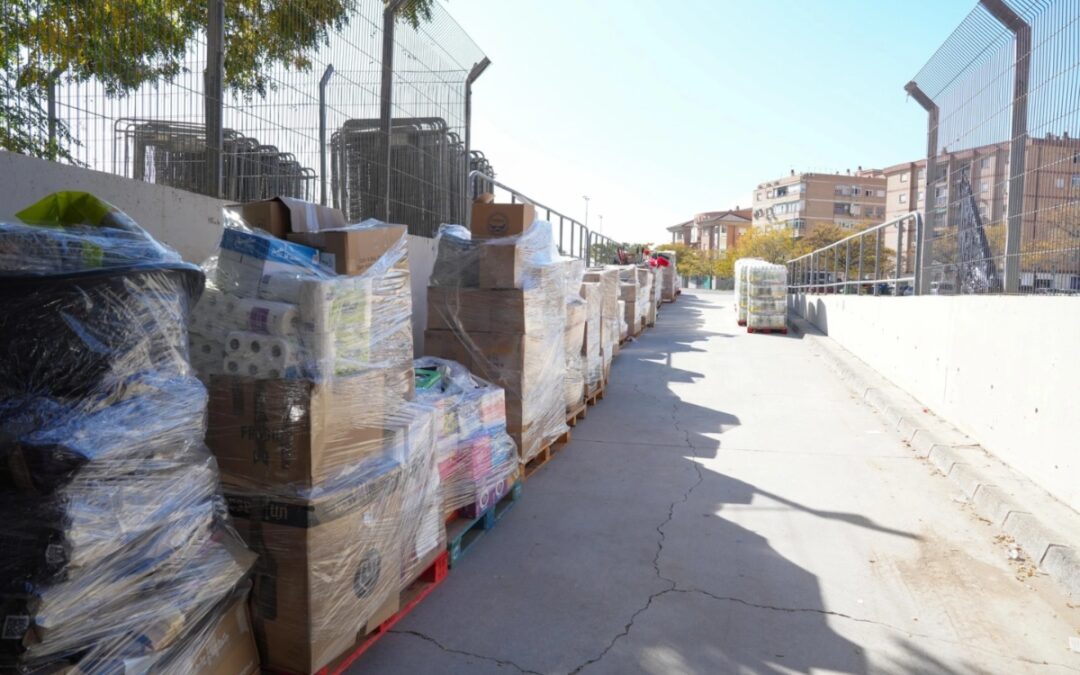 El Granada recauda más de 34.500 euros y 90 palets de materiales para los afectados por la DANA