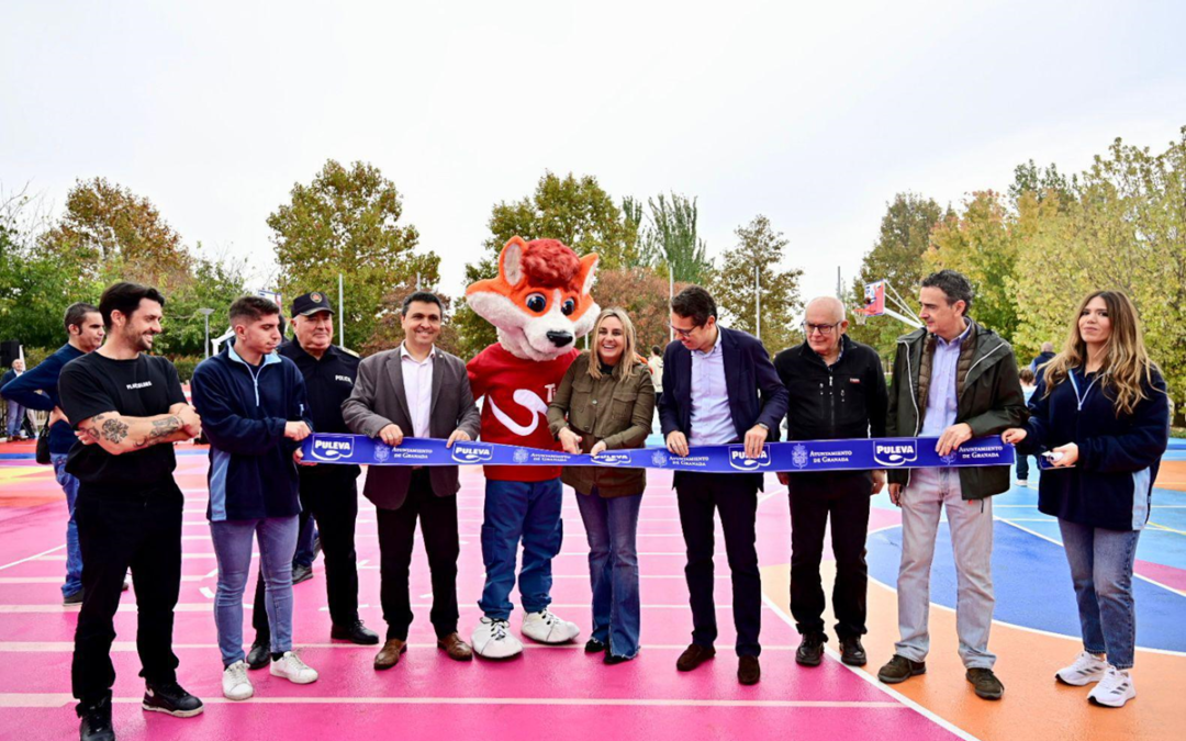 La singular pista deportiva del Parque Tico Medina ya es una realidad