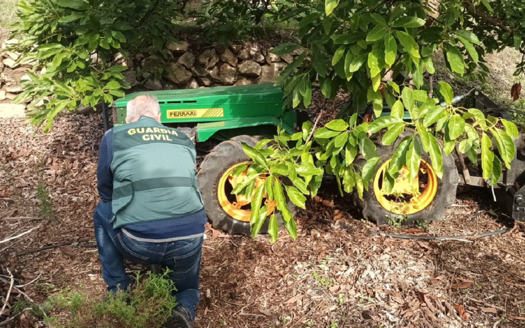 Detenido un agricultor como presunto responsable del incendio de Peña Escrita