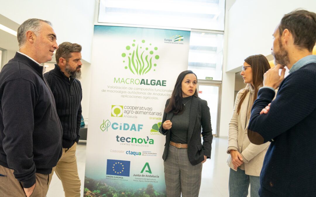Un proyecto emplea algas invasoras de las costas andaluzas para producir abono sostenible