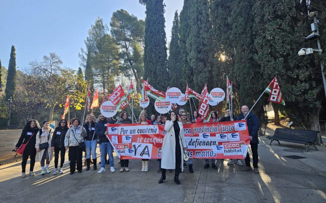 Indignación de CCOO ante el bloqueo del convenio colectivo de limpieza: "Lo único que pedimos es el SMI"