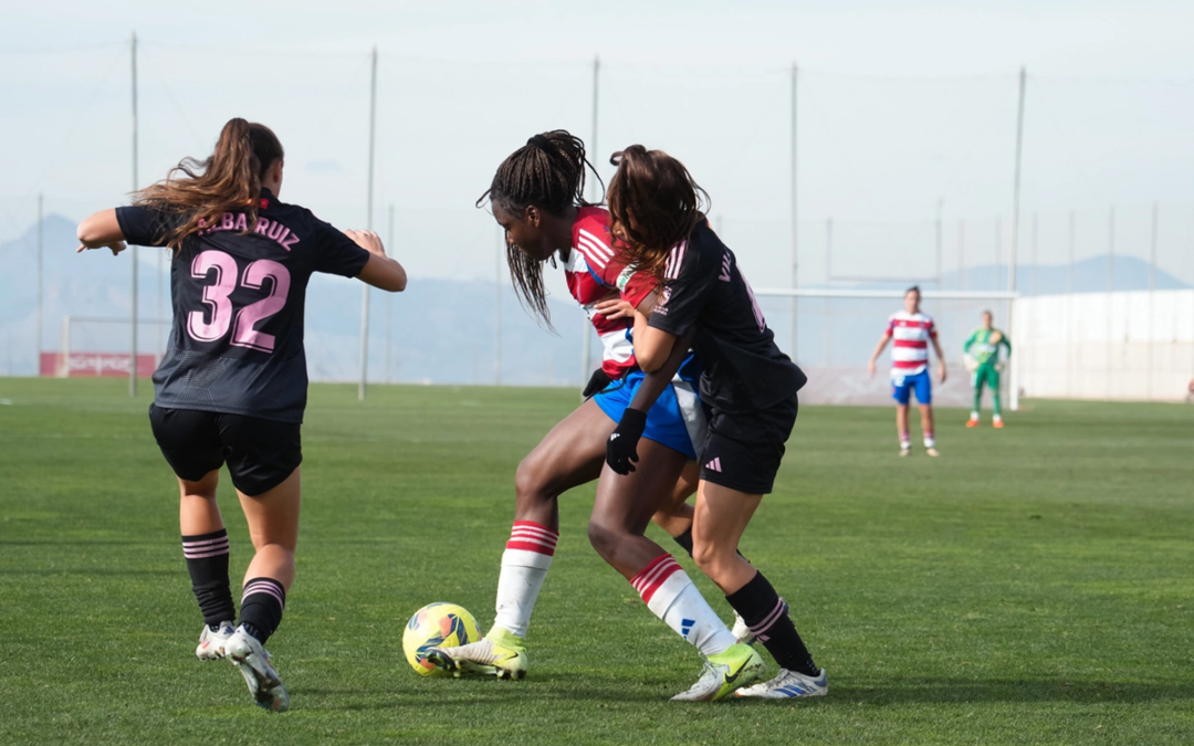 Edna da la tercera victoria consecutiva al Granada Femenino ante el Madrid CF (1-0)