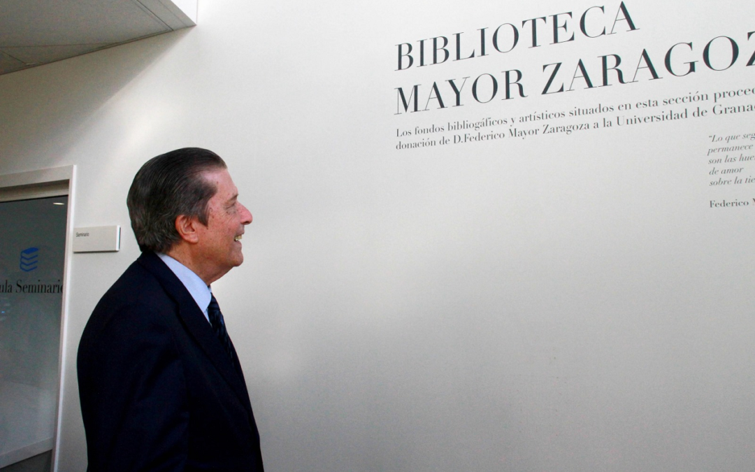 La Universidad de Granada emite un comunicado tras el fallecimiento de Mayor Zaragoza