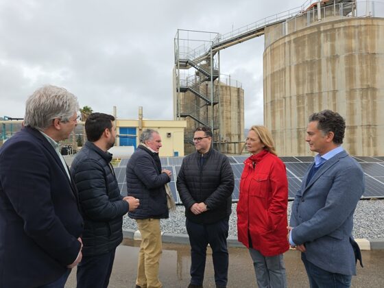 Mancomunidad visita EDAR Motril digestores energía metano