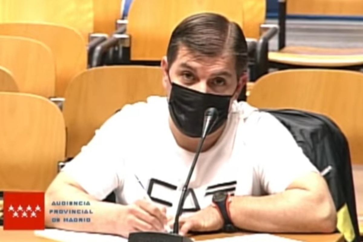 Imagen mayo de 2021 de César Román, el 'rey del cachopo', en el juicio | Foto: EP