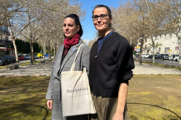 A la izquierda, Mariela Maitene y a la derecha Carmina Gustrán | Foto: Alicia Gonçalves