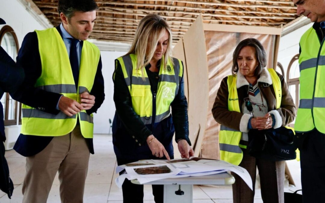 Comienza la rehabilitación integral de la cubierta de la biblioteca del Salón ante el peligro de "colapso"