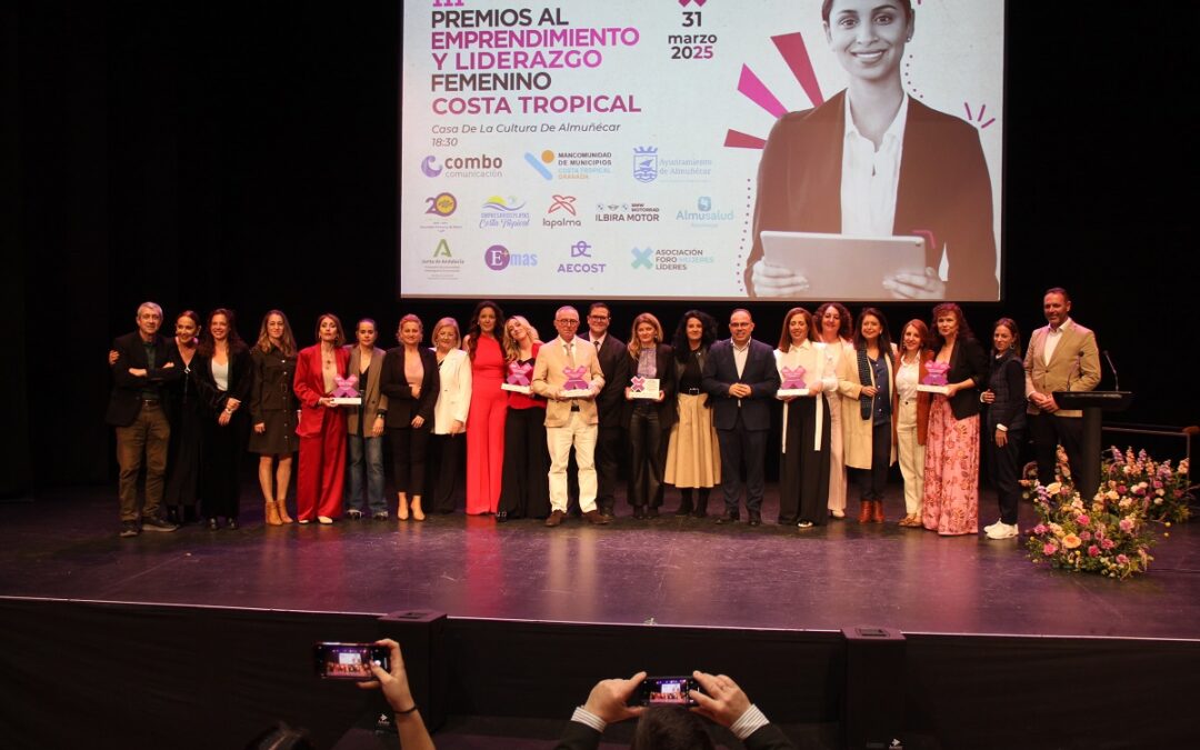Cuatro mujeres de la Costa Tropical reciben reconocimientos en los III Premios al Emprendimiento y el Liderazgo Femenino