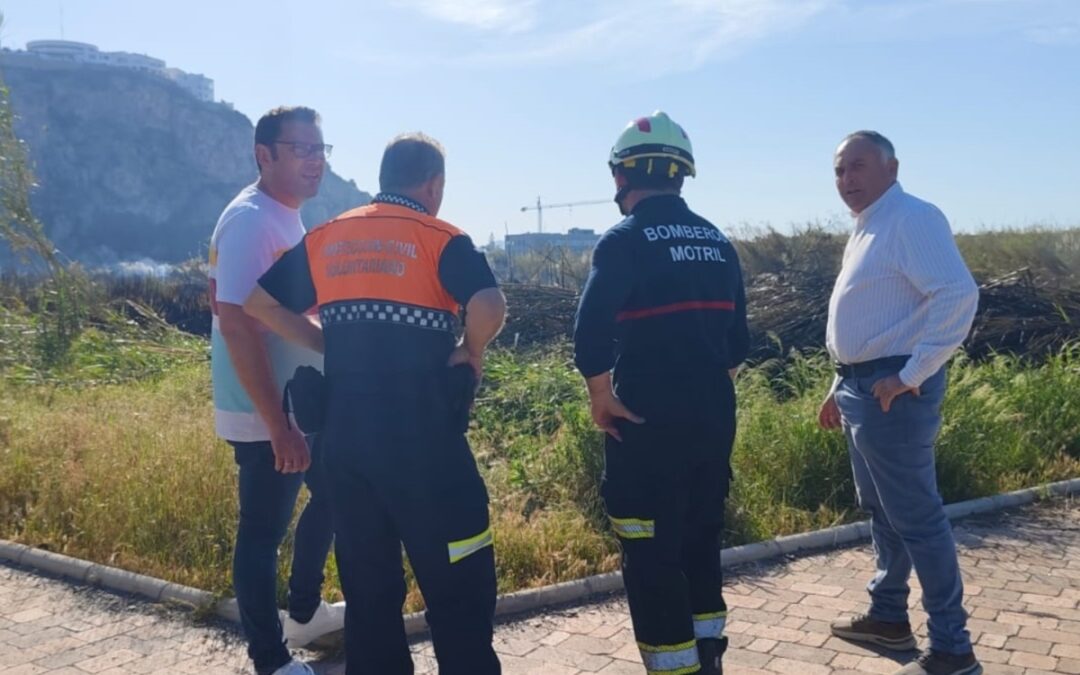 Un incendio en Salobreña calcina 46.000 metros cuadrados de terrenos destinados a hoteles