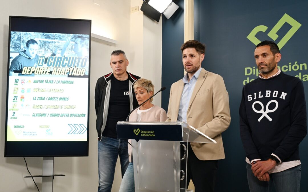 La Diputación presenta el I Circuito Provincial de Deporte Adaptado