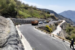 Obra carretera capileira