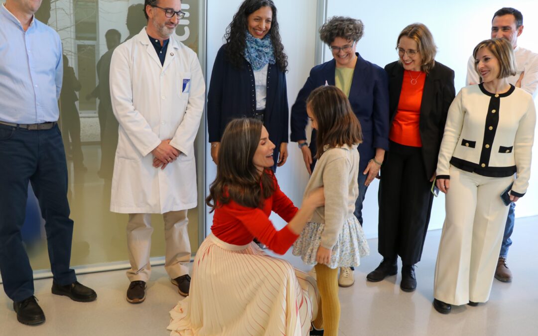 La ilusión de Carlota por conocer a la reina Letizia: "Me dijo que podía ir a su palacio"