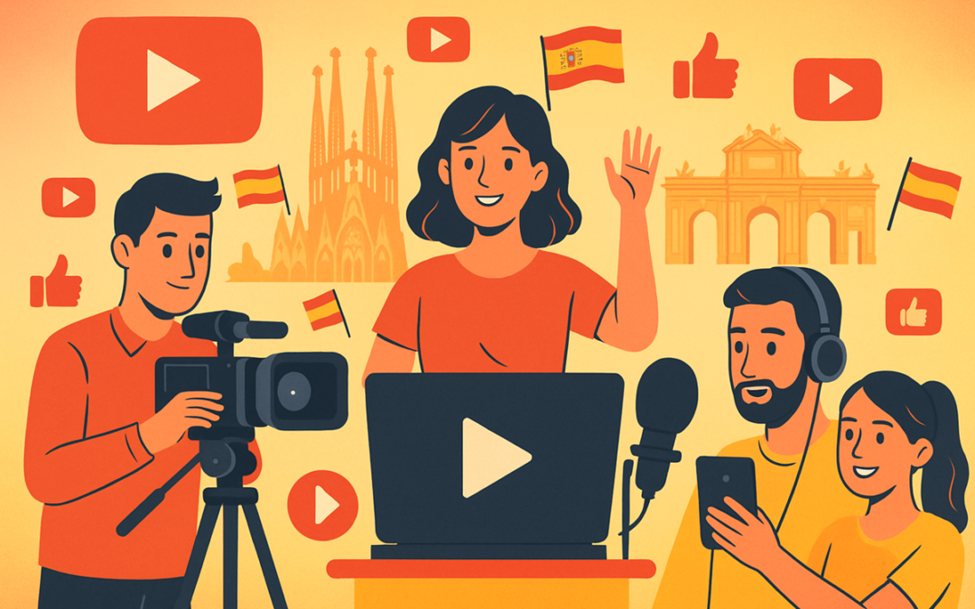 YouTube en España en 2025: los 5 reyes del vídeo