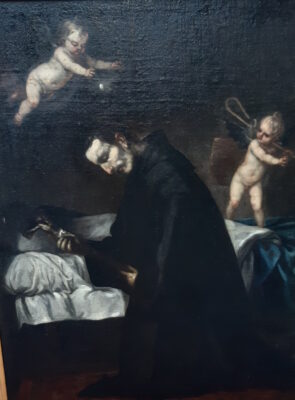 Muerte de San Juan de Dios