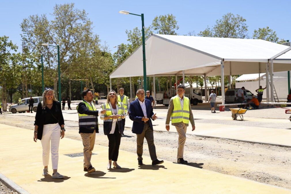 El Ayuntamiento invierte 1,5 millones en las obras de modernización del ferial del Corpus