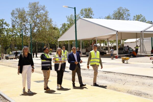 El Ayuntamiento invierte 1,5 millones en las obras de modernización del ferial del Corpus