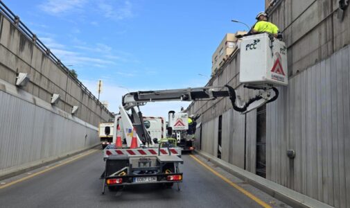 ILUMINACIÓN TUNEL AVENIDA ANDALUCÍA
