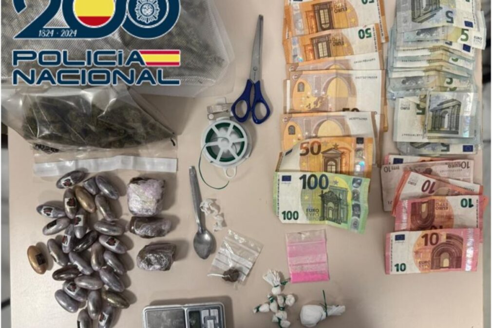 Más de 2.000 plantas de marihuana incautadas y 28 detenidos por la Policía Nacional en abril