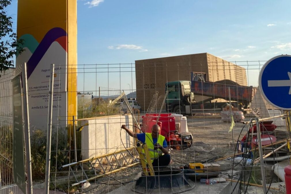 zona averia zanja metro internet vega