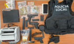 Registro detenido guardia civil ogijares