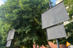 Bib-Rambla se prepara para el ingenio: los marcos de las carocas ya esperan los dardos del Corpus