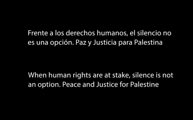 cartel rtve eurovision palestina