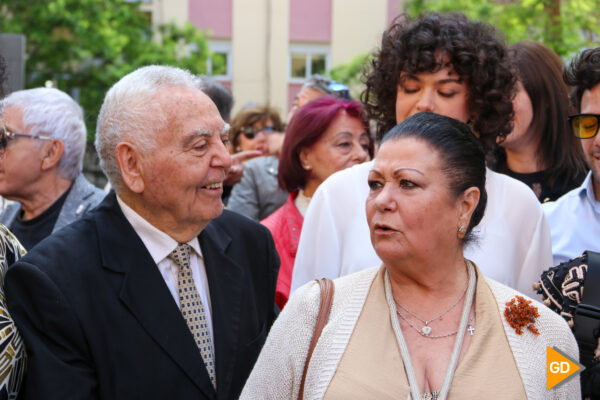 Inauguración calle bailaora Mariquilla