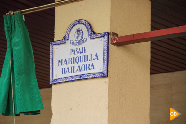 Inauguración calle bailaora Mariquilla