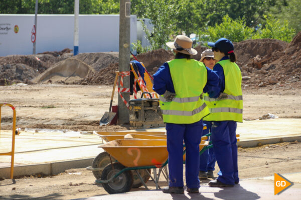obras comienzo corpus granada
