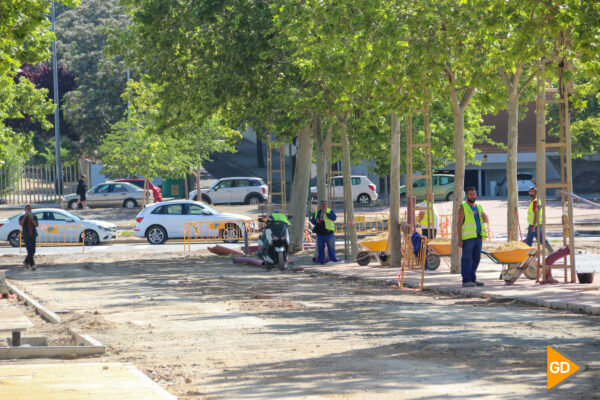 obras comienzo corpus granada